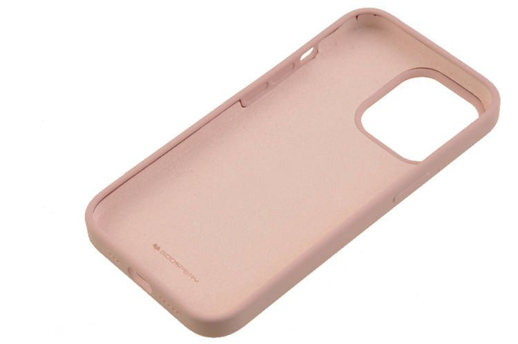 Etui Mercury Goospery Silicone do Apple iPhone 13 Pro różowy zdjęcie 3