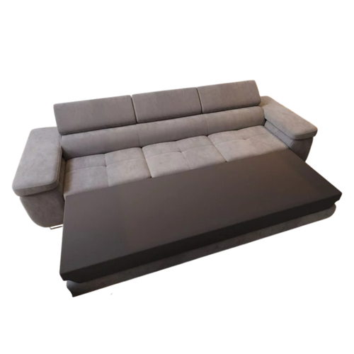 Sofa Vemo Base z funkcją spania i regulowanymi zagłówkami na Arena.pl