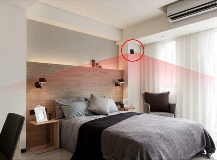 Mikro kamera szpiegowska HD WiFi 2p2p IP smartfon zdjęcie 5