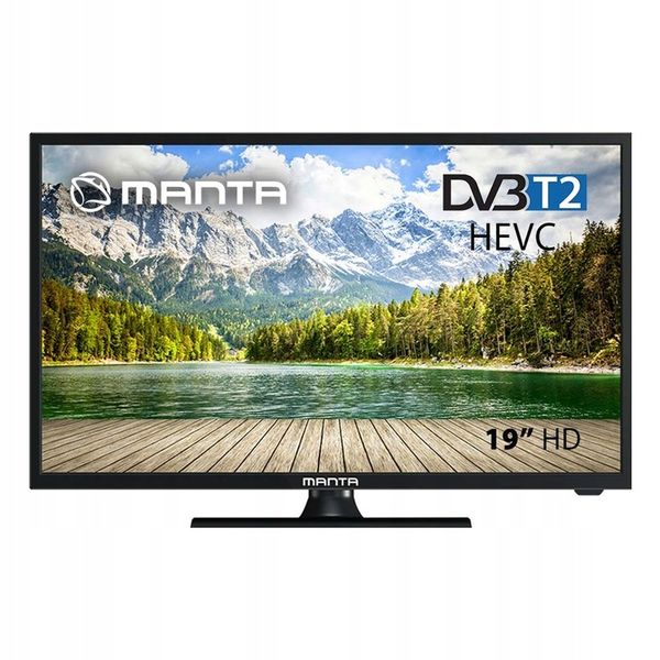 Telewizor MANTA 19LHN123D 19" HDR DVB-T2 LED zdjęcie 2