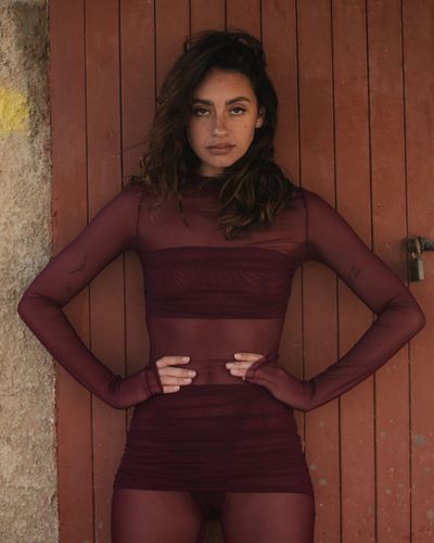 kombinezon ambra burgundy m/l promees na Arena.pl