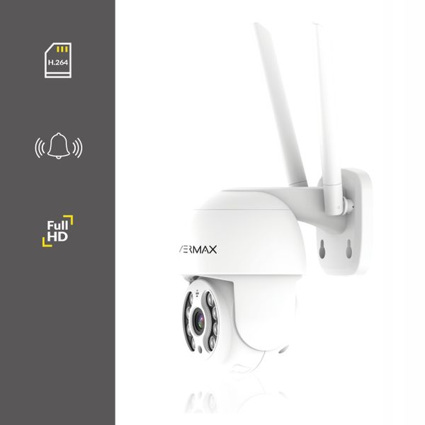 Kamera Smart Zewnętrzna Wifi Ip Obrotowa Fullhd Ip65 Zoom 355° Camspot 4.0 zdjęcie 5