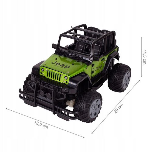 SAMOCHÓD AUTO TERENOWE JEEP RC 1:20 METALOWE ZDALNIE STEROWANE DLA CHŁOPCA na Arena.pl