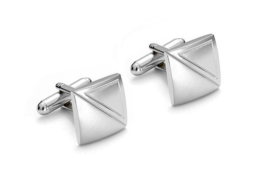 SPINKI DO MANKIETÓW + PUDEŁKO Męskie Spinka do Koszuli Metalowa s16 na Arena.pl