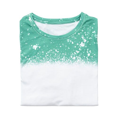 Koszulka Cotton-Like Bleached Starry Green do sublimacji S zdjęcie 3