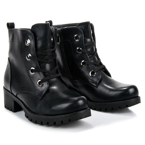 Sznurowane Botki Workery r.40 na Arena.pl