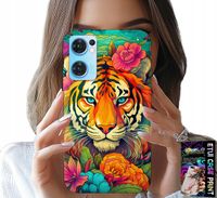 ETUI DO OPPO RENO7 5G - ZWIERZĘCE WZORY TYGRYS TYGRYSEK CASE