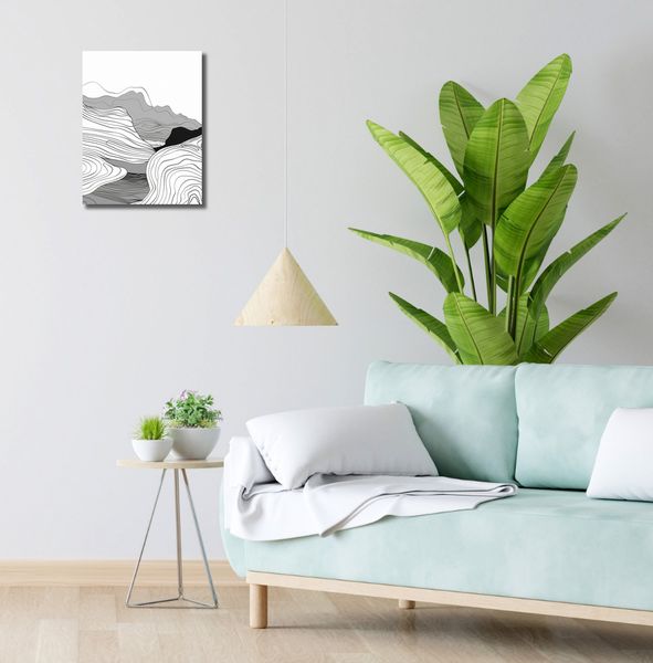 Obraz 30x40cm Geometryczne Wzniesienia zdjęcie 2