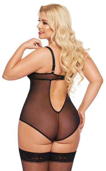 Czarne Body Amanda SoftLine 1891 XXL zdjęcie 2