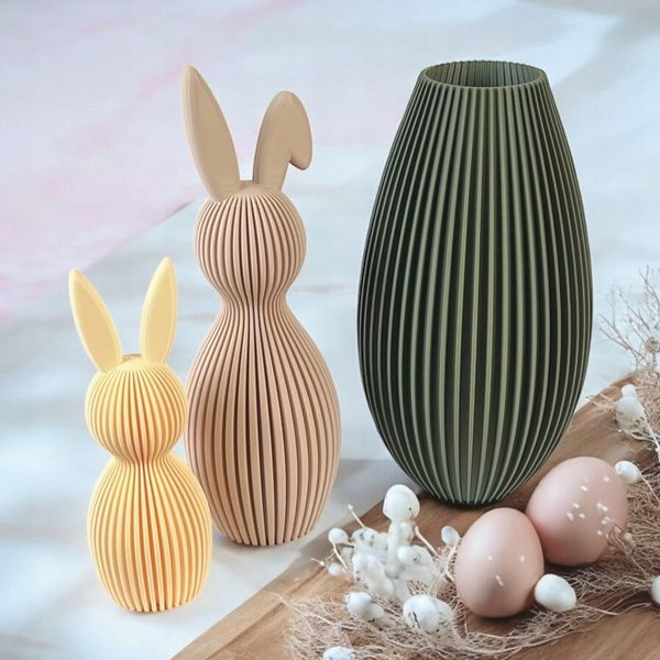 Wazon nietłukący 20 cm skandynawski Nowoczesny wazon 3D sztuczne zdjęcie 9