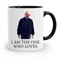 Kubek Czarny Dla Chłopaka I Am The One Who Loves Z Nadrukiem Ze Zdjęciem