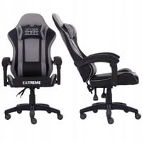 FOTEL GAMINGOWY Extreme SPYDER dla Graczy, regulowane oparcie