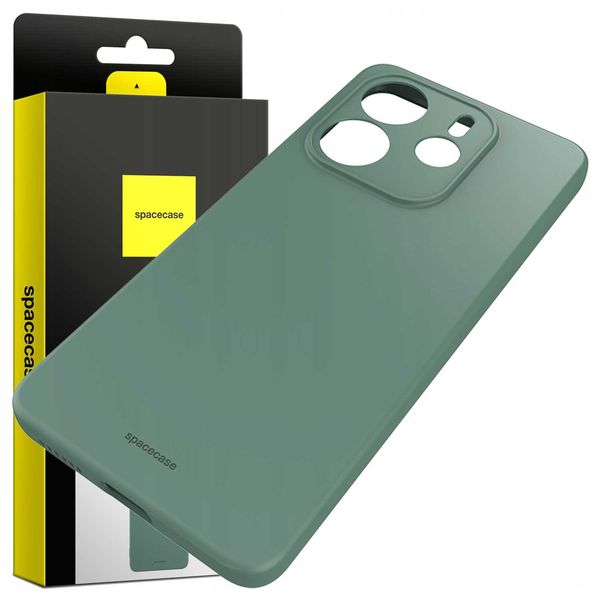 Spacecase Silicone Case 3.0 Redmi Note 14 4G Dark Green zdjęcie 7