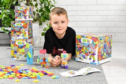 Klocki Meli Basic Constructor 200 szt. - mini wafle na Arena.pl