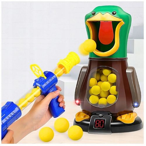 GŁODNA KACZKA STRZELANIE DO CELU PISTOLET ZABAWKOWY 2X GRA ZRĘCZNOŚCIOWA na Arena.pl