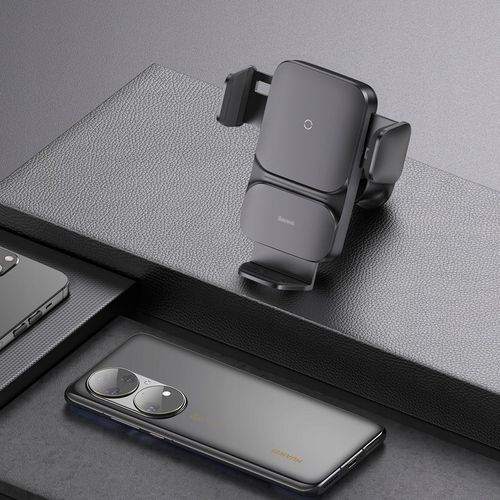 BASEUS UCHWYT SAMOCHODOWY ŁADOWARKA INDUKCYJNA 15W na Arena.pl