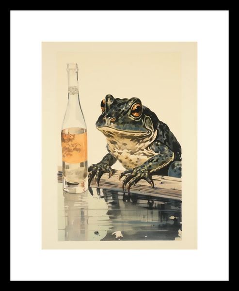 Plakat 15x20cm Refleksje Błotniaka zdjęcie 3