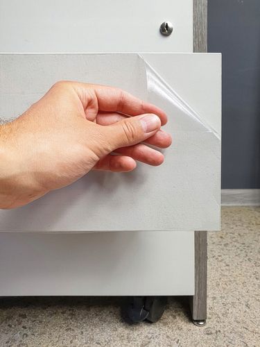 Folia Samoprzylepna Meblowa PCV Przezroczysta Ochronna Na Stół Książki na Arena.pl