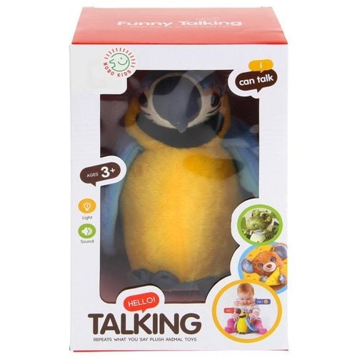 Interaktywna Gadająca Papuga Gaduła - niebieska na Arena.pl