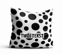 Poduszka Dekoracyjna RÓŻNE  z Twoim napisem R02