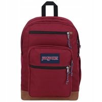 Plecak JanSport Cool Student Czerwony Kieszeń Na Laptopa Boczna Kieszeń
