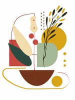 Plakat 30x40cm Harmonia Natury Martwej