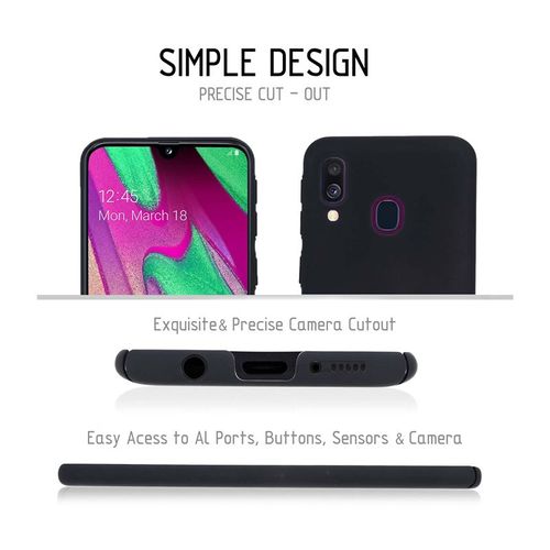 Etui do Samsung Galaxy A40 (czarny) #0 na Arena.pl
