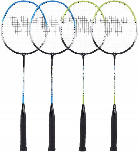 ZESTAW DO BADMINTONA WISH 4 x RAKIETKI , 6 x LOTKI ,TORBA na Arena.pl