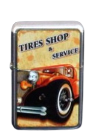 Zapalniczka Benzynowa z Nadrukiem Starego Auta Gentelo na Arena.pl