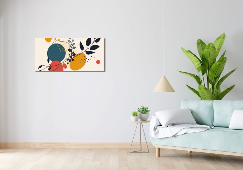 Obraz 90x40cm Kolaż Przyrody zdjęcie 2