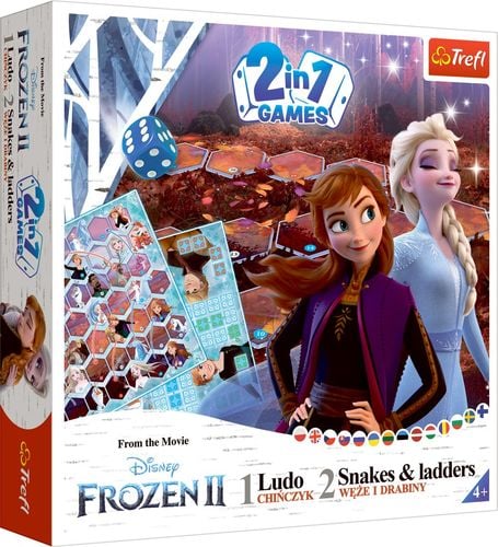 gra chińczyk węże i drabiny frozen 2 02068 na Arena.pl