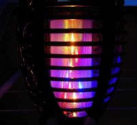 Duża pochodnia ogrodowa z kolorowym efektem płomienia  51 diod led