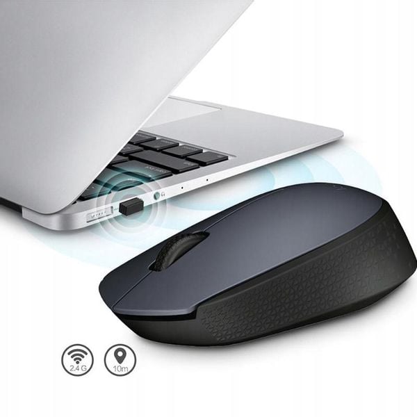 MAŁA BEZPRZEWODOWA MYSZ DO KOMPUTERA M170 LOGITECH zdjęcie 3