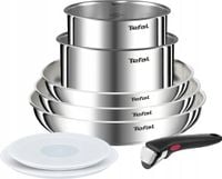 Zestaw patelni i garnków TEFAL Emotion Stal do wszystkich kuchenek 8 ele