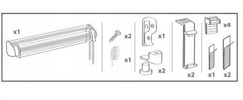 ROLETA DZIEŃ NOC 68x150 CM NAPINACZ RÓŻNE KOLORY na Arena.pl