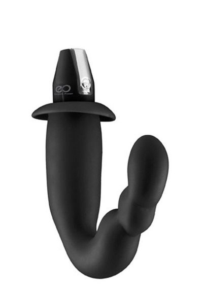 Silikonowy Masażer Prostaty Czarny - Prostate Hero 6,5'' zdjęcie 1