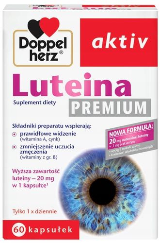 Doppelherz aktiv Luteina Premium wzrok oczy 60kaps na Arena.pl