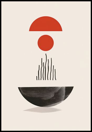 Plakat 68x98cm Półokrągła Forma na Arena.pl