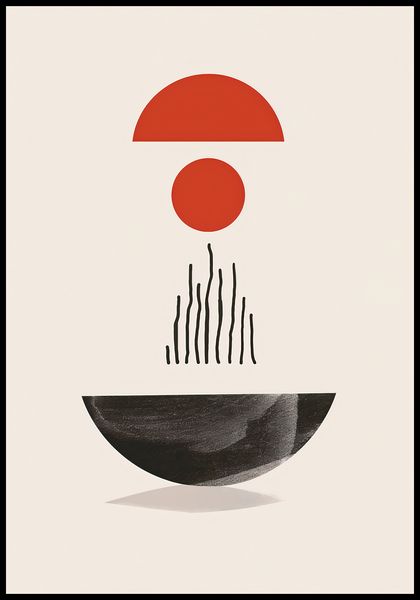 Plakat 68x98cm Półokrągła Forma zdjęcie 2