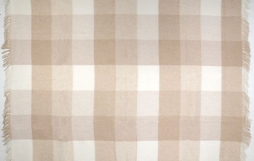 Koc Wełniany 150X200 Kratka 18731 na Arena.pl