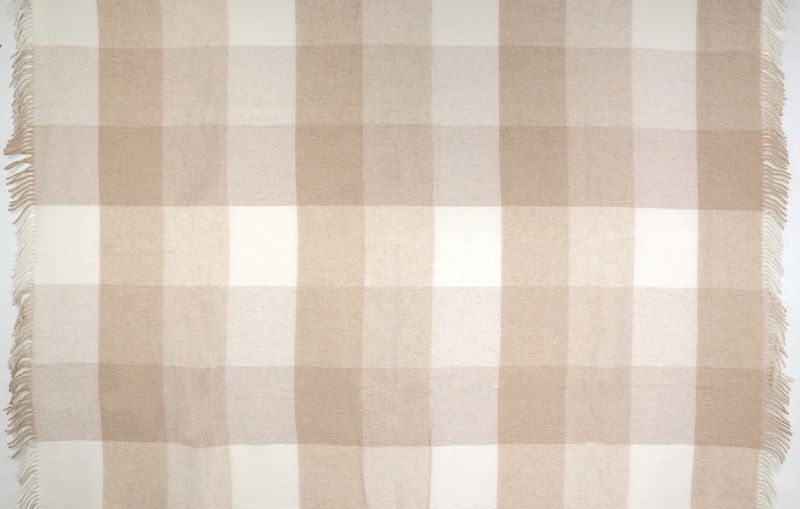 Koc Wełniany 150X200 Kratka 18731 zdjęcie 5