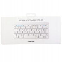 ORYGINALNA KLAWIATURA BT SAMSUNG SMART KEYBOARD TRIO 500 UKŁAD WŁOSKI BIAŁA