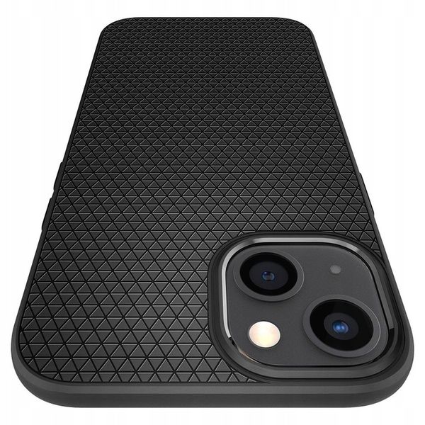 ETUI DO IPHONE 13 MINI SPIGEN LIQUID AIR CZARNY MATOWY zdjęcie 7