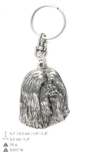 Bearded Collie brelok do kluczy Art-Dog zdjęcie 3