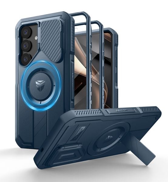 Plecki Dexnor do Samsung Galaxy S25 niebieski zdjęcie 2