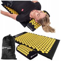 Mata do akupresury relaksacyjna na stres z kolcami do masażu + poduszka