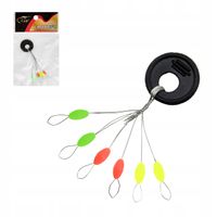 STOPER stopery SILIKONOWE baryłkowe baryłka ŚREDNI rozmiar M - 6 szt