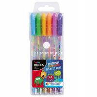 DŁUGOPISY ŻELOWE ZAPACHOWE 6KOL. KIDEA 0700