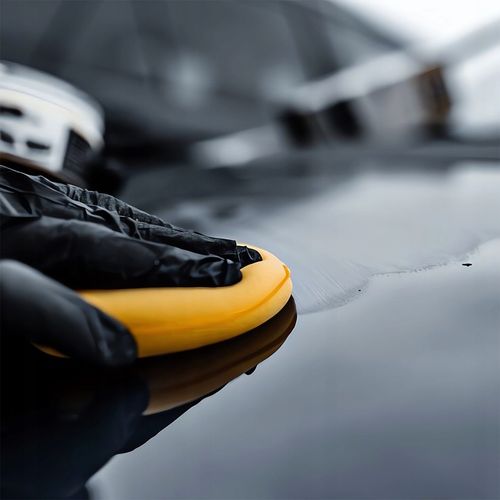 ZESTAW PASTA WOSK KOLORYZUJĄCY DO USUWANIA RYS NA RYSY Z LAKIERU CZARNEGO na Arena.pl