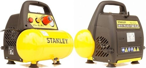 STANLEY KOMPRESOR SPRĘŻARKA 6L 8 BAR + ZESTAW 6el. na Arena.pl